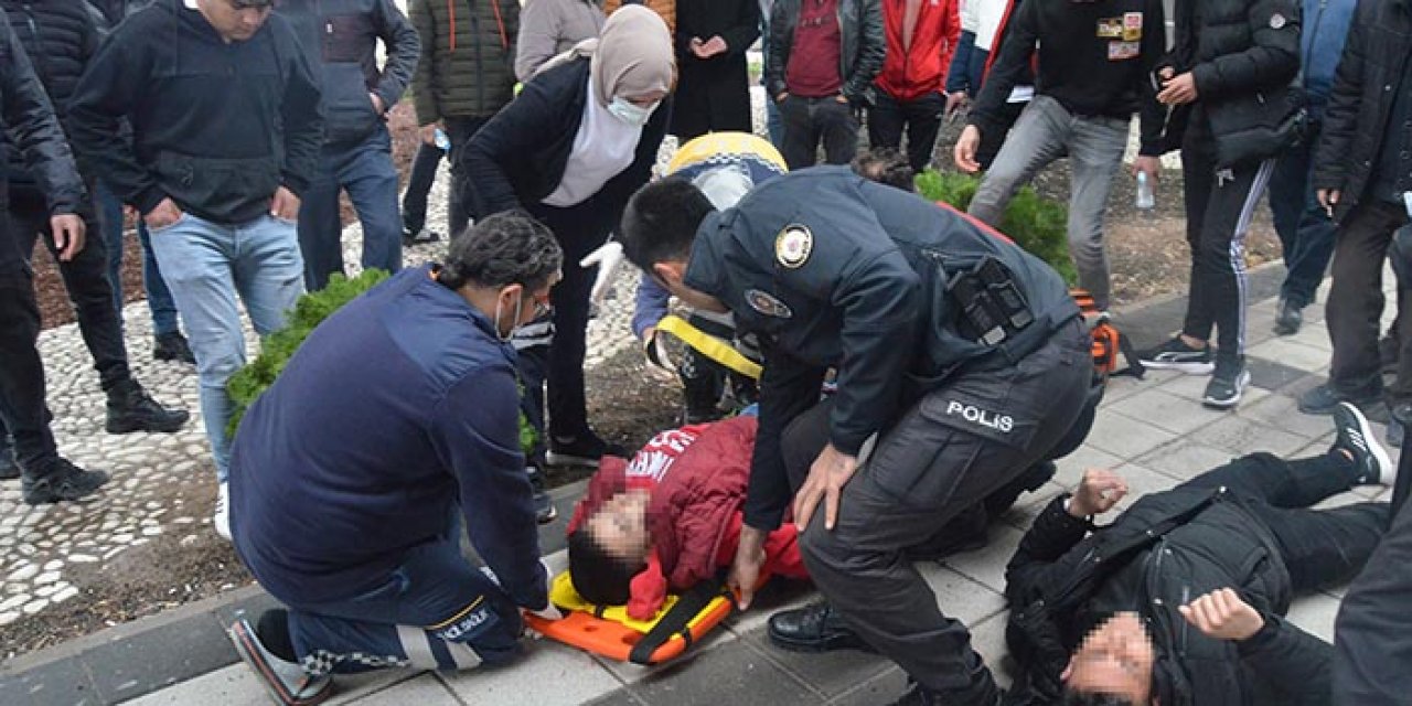 Aksaray’da bıçaklı kavga: 4 lise öğrencisi yaralı