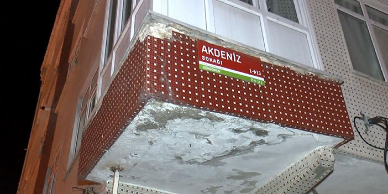 İstanbul'da ev sahibi balkonunun önünü kapattı