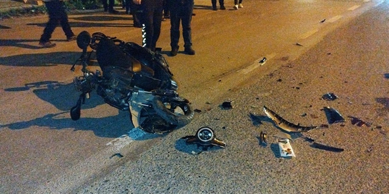 Bursa’da feci kaza: Motosikletler kafa kafaya çarpıştı