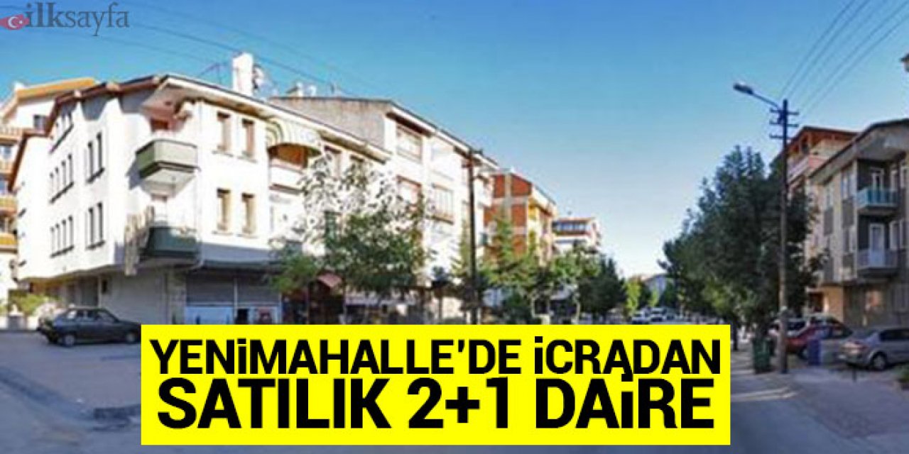 Ankara Yenimahalle’de icradan satılık 2+1 daire
