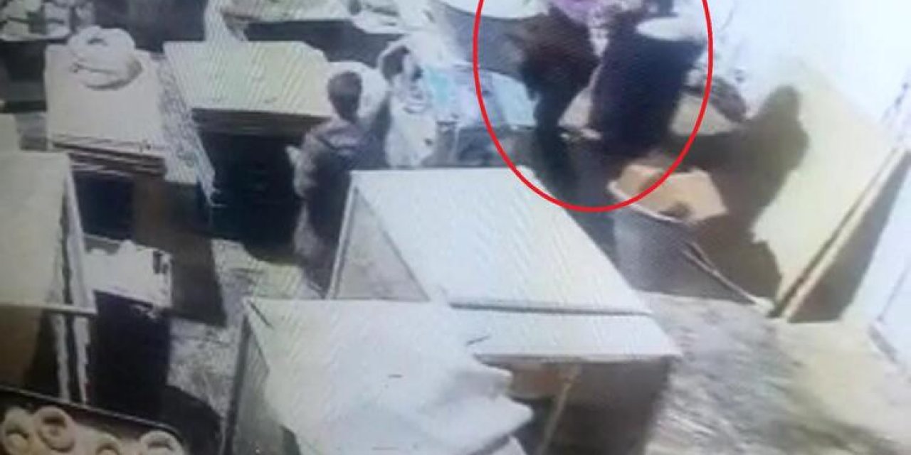 Fırında 'ispiyon' cinayeti; olay anı kamerada