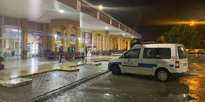 Otogarda maskeli saldırı