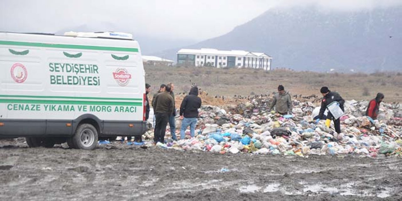 Konya'da çöpe atılmış halde bebek cesedi bulundu