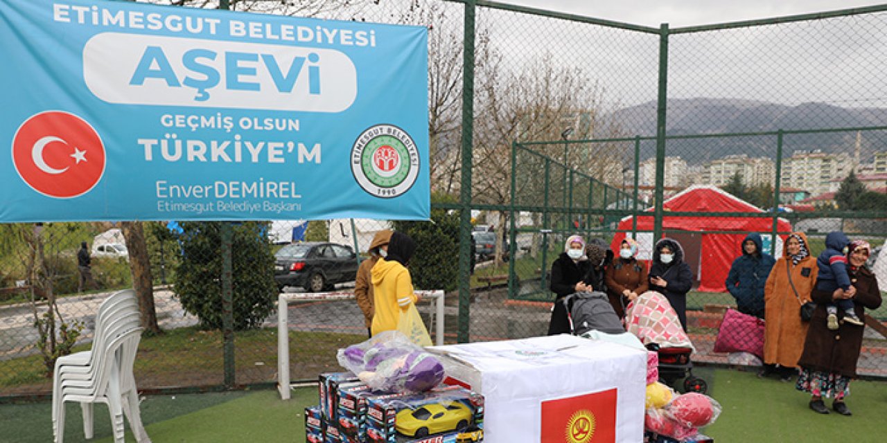 Etimesgut Belediyesi’ne kardeşten gelen mutluluk