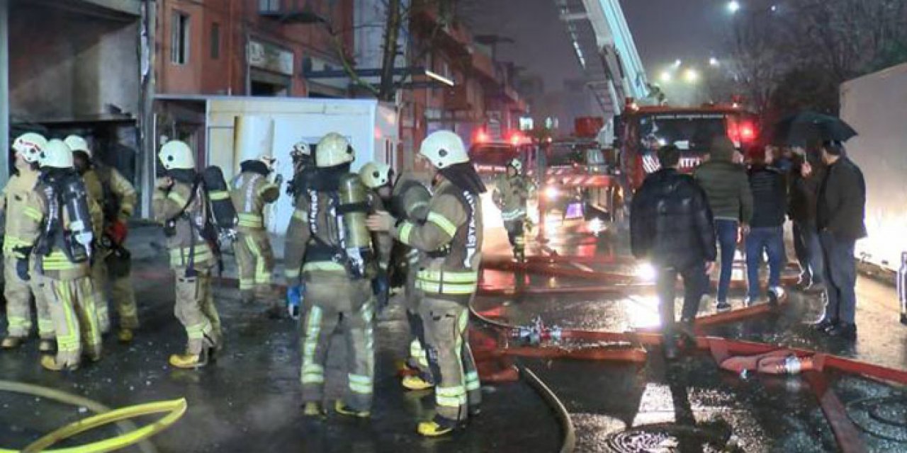 Kadın sığınma evinde yangın