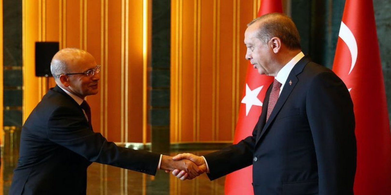 Cumhurbaşkanı Erdoğan, eski Maliye Bakanı Mehmet Şimşek'le görüştü