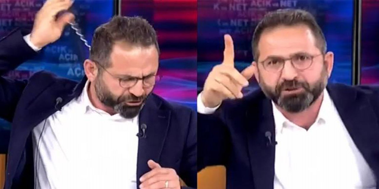 Hilmi Daşdemir sinirlenip yayını terk etti
