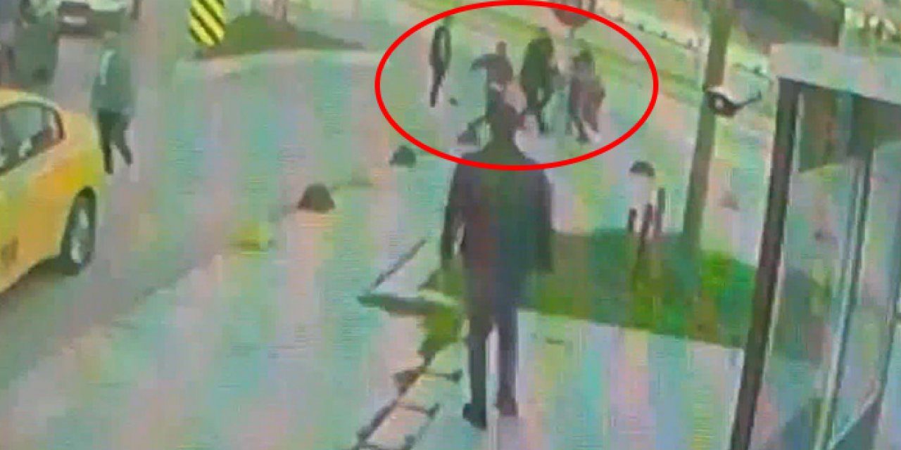 Taksiciyi tehdit eden şüphelilere meydan dayağı