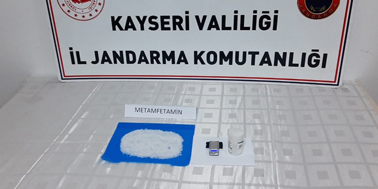 Kayseri’de uyuşturucu operasyonu: 1 gözaltı