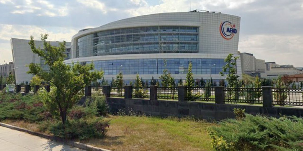 AFAD ek binasında yangın çıktı