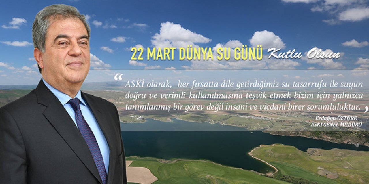 ASKİ’den dünya su günü açıklaması