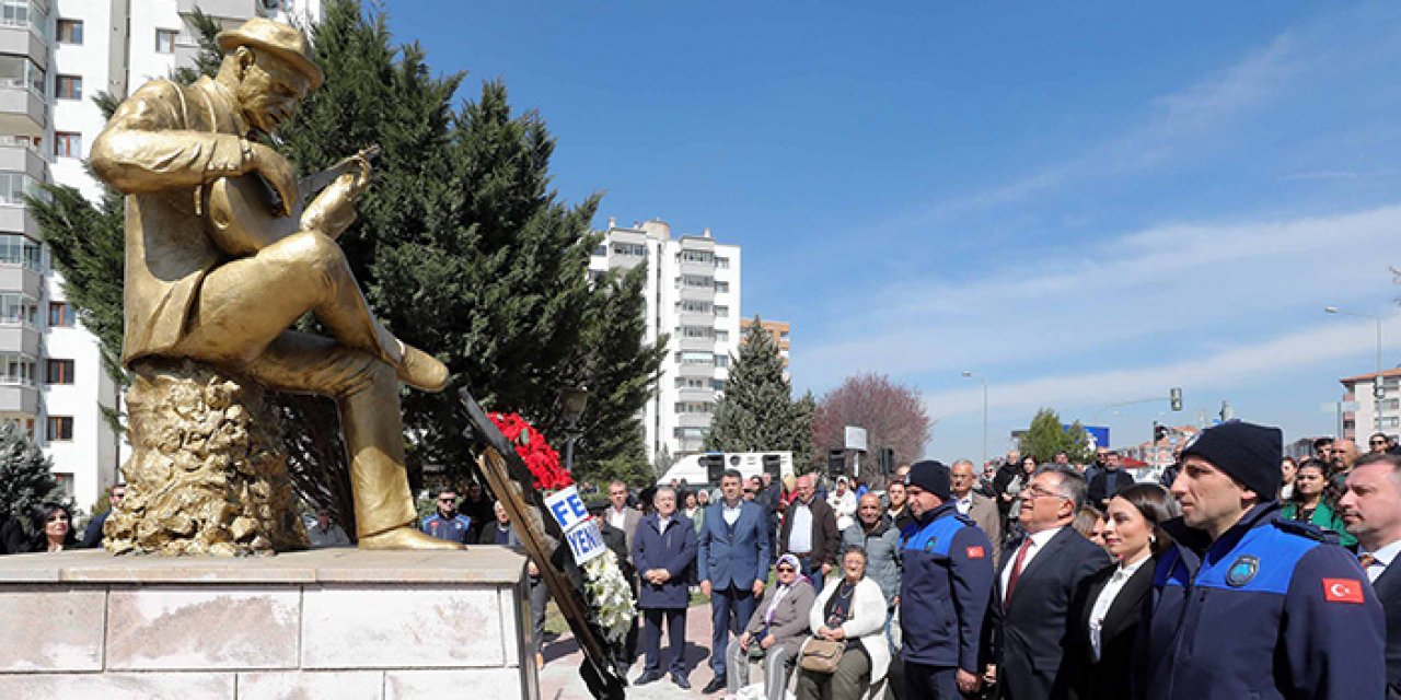 Yenimahalle Belediyesi’nde halkın ozanı 50'inci yılında anıldı