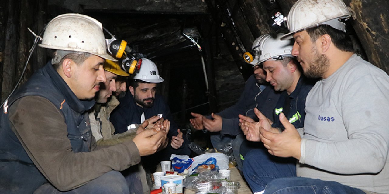 Yerin metrelerce altında ilk sahur