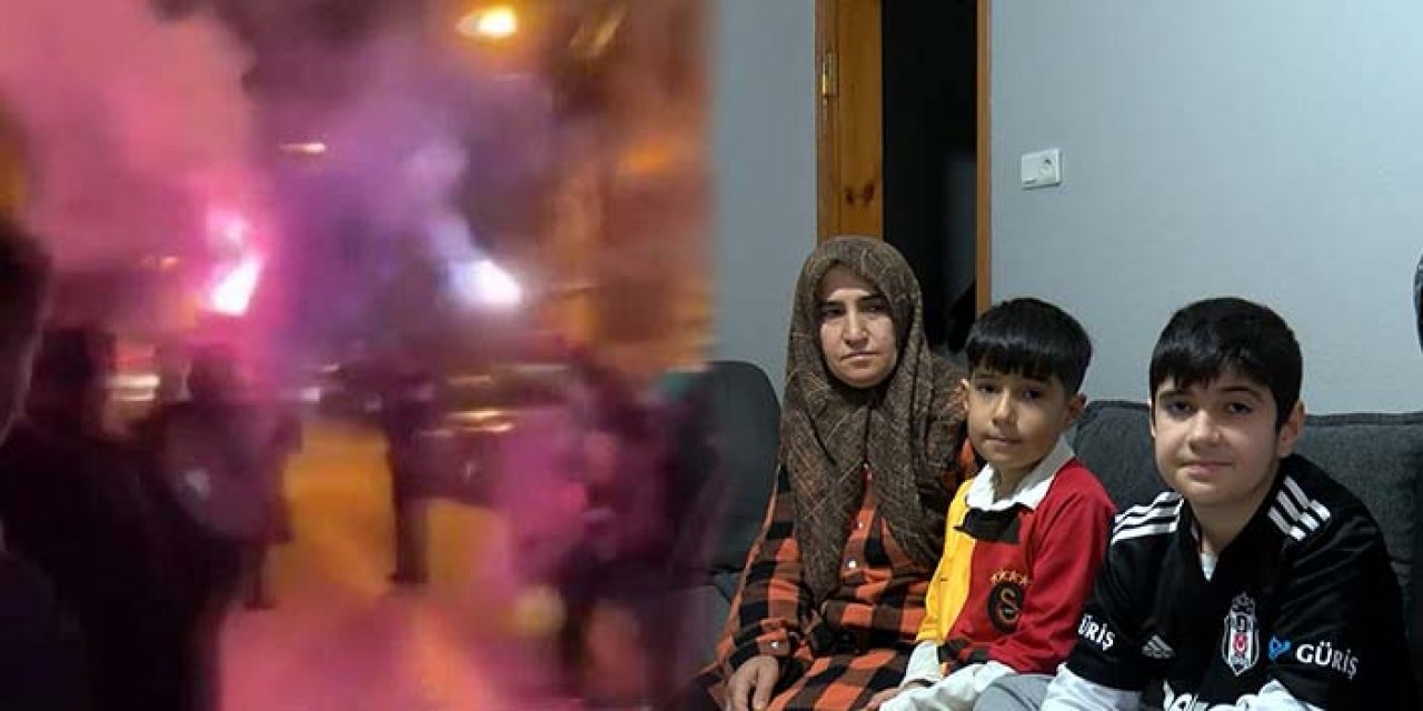İstanbul’da mahalleliden depremzede çocuklara forma sürprizi