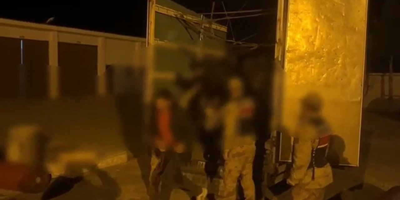 Denetimden 60 kaçak göçmen çıktı
