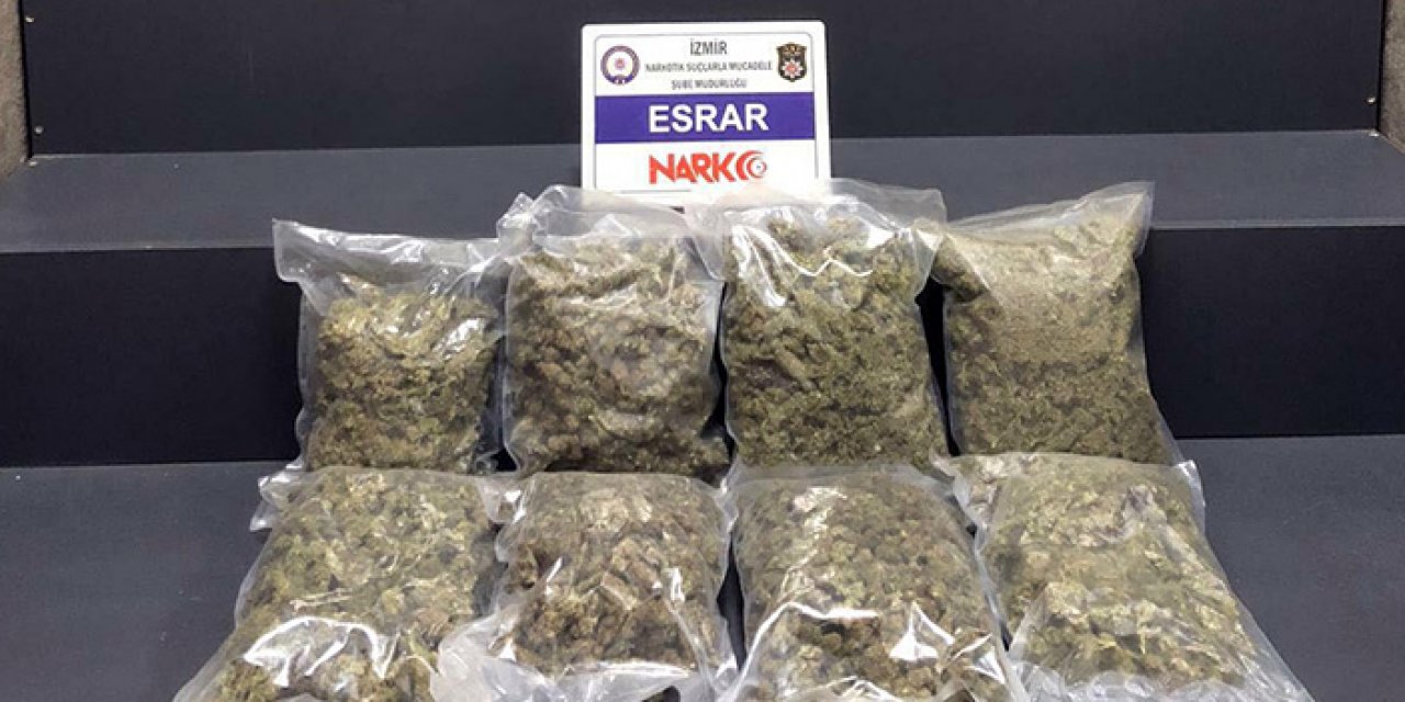 İzmir’de uyuşturucu operasyonu: 2 tutuklama
