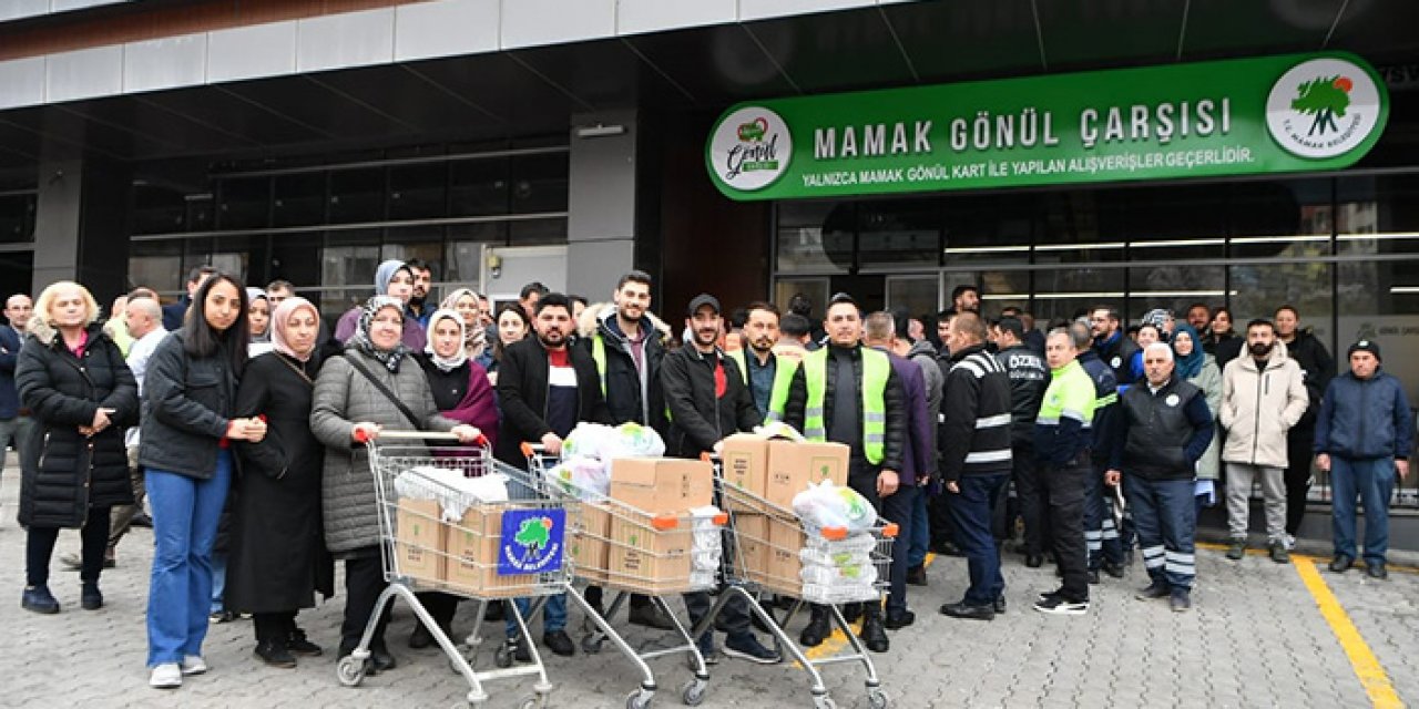 Mamak Belediyesi’nden Ramazan’da kardeş aile projesi