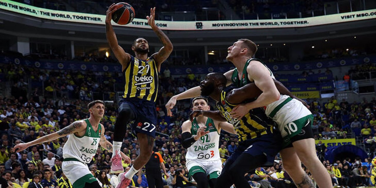 Fenerbahçe Beko - Zalgiris Kaunas yendi