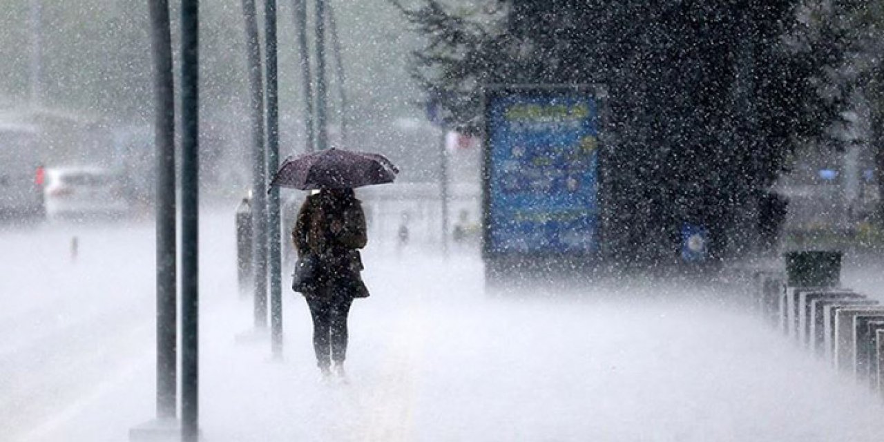 Meteoroloji uyardı: Sağanak geliyor
