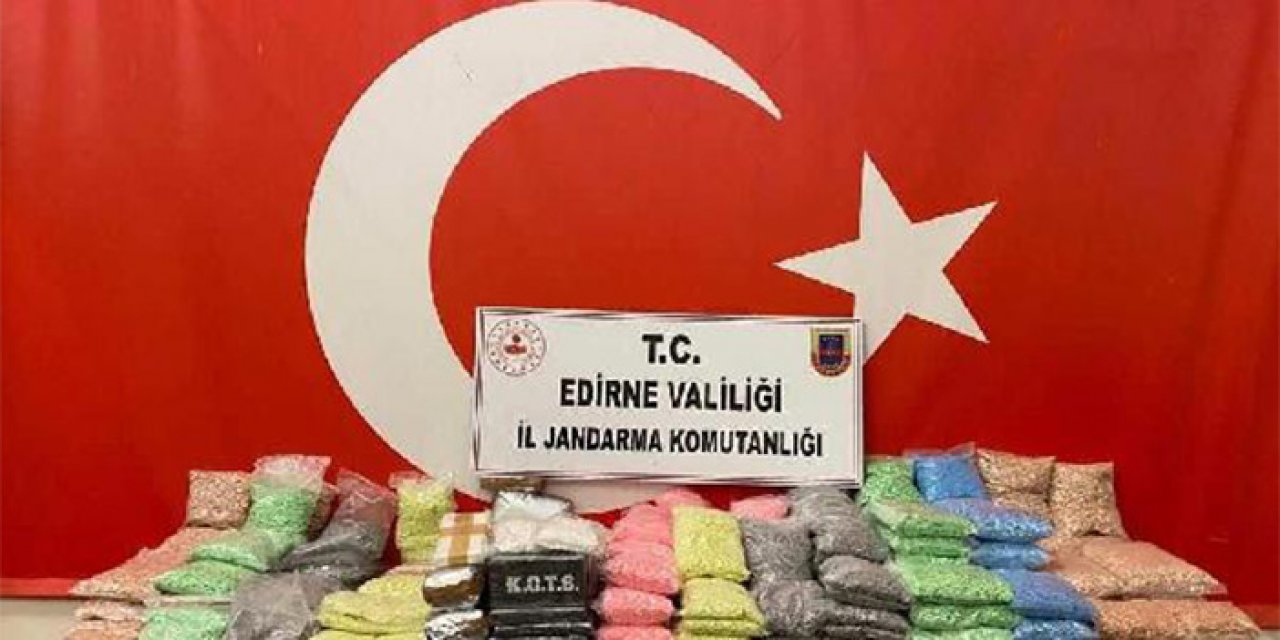 Uyuşturucuya geçit yok: 1 milyon 800 bin ecstasy yakalandı