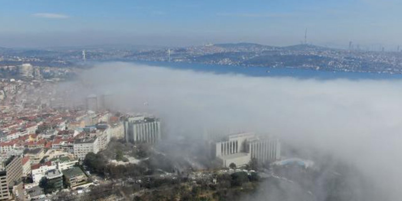 İstanbul’a sis çöktü: Seferler iptal