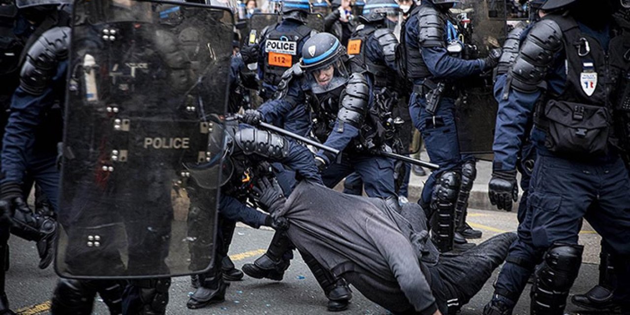 Paris’te polisin protestoculara yönelik tehdidine yönelik soruşturma