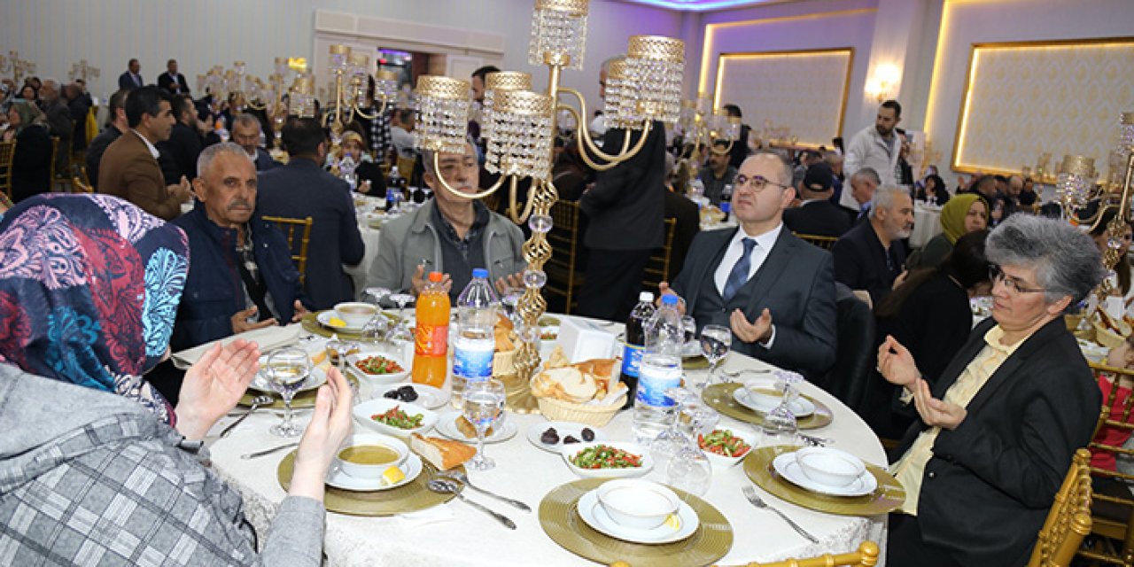 Çubuk Belediyesi’nden şehit ailelerine iftar yemeği