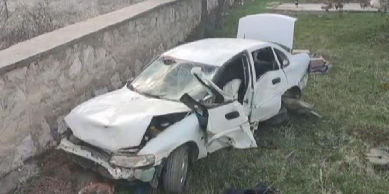 Konya'da 2 araç kaza yaptı: 1 ölü, 1 yaralı