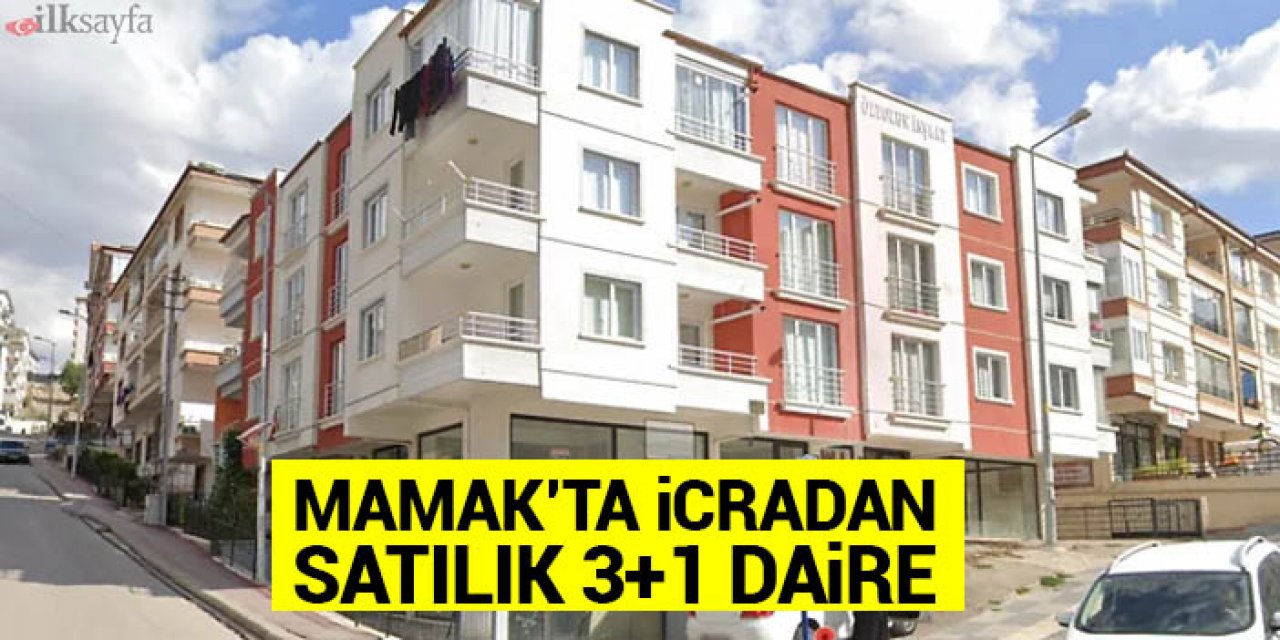 Ankara Mamak’ta icradan satılık 3+1 daire