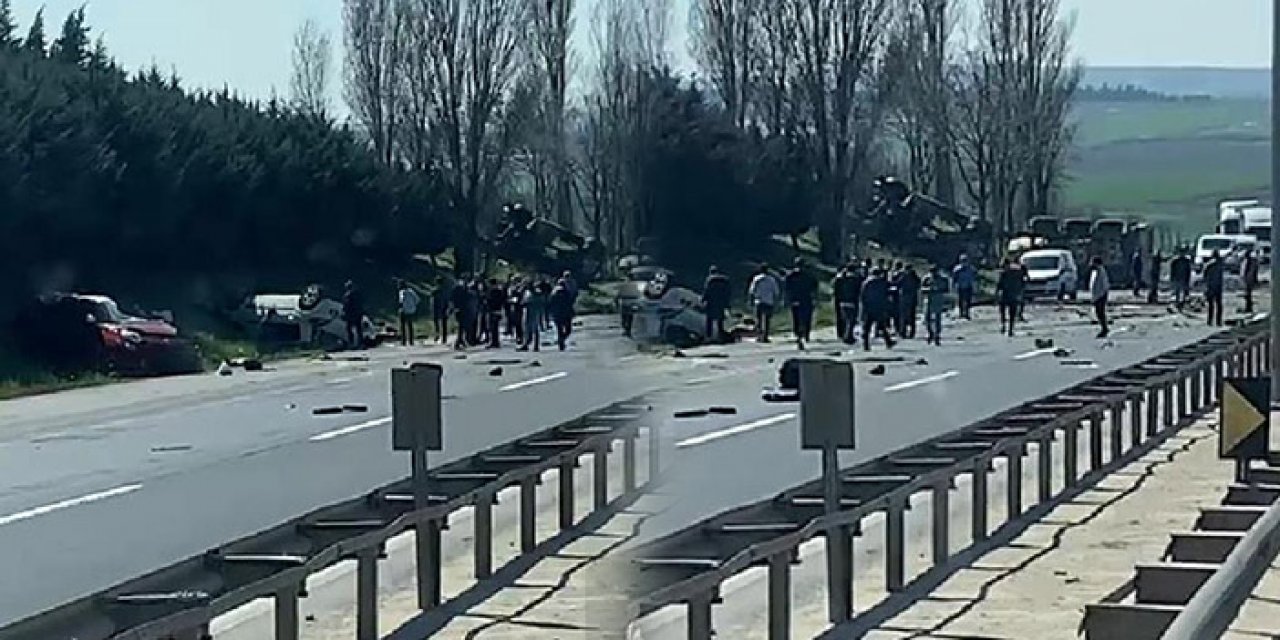 TEM otoyolunda korkunç kaza