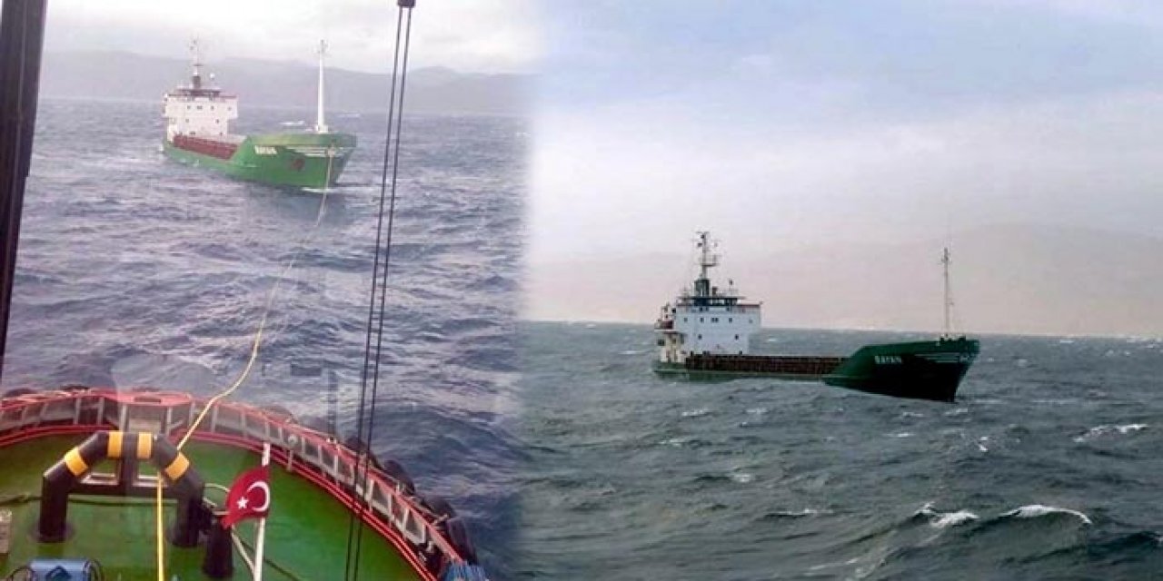 Çanakkale Boğazı’nda gemi arızalandı: Kurtarıldı