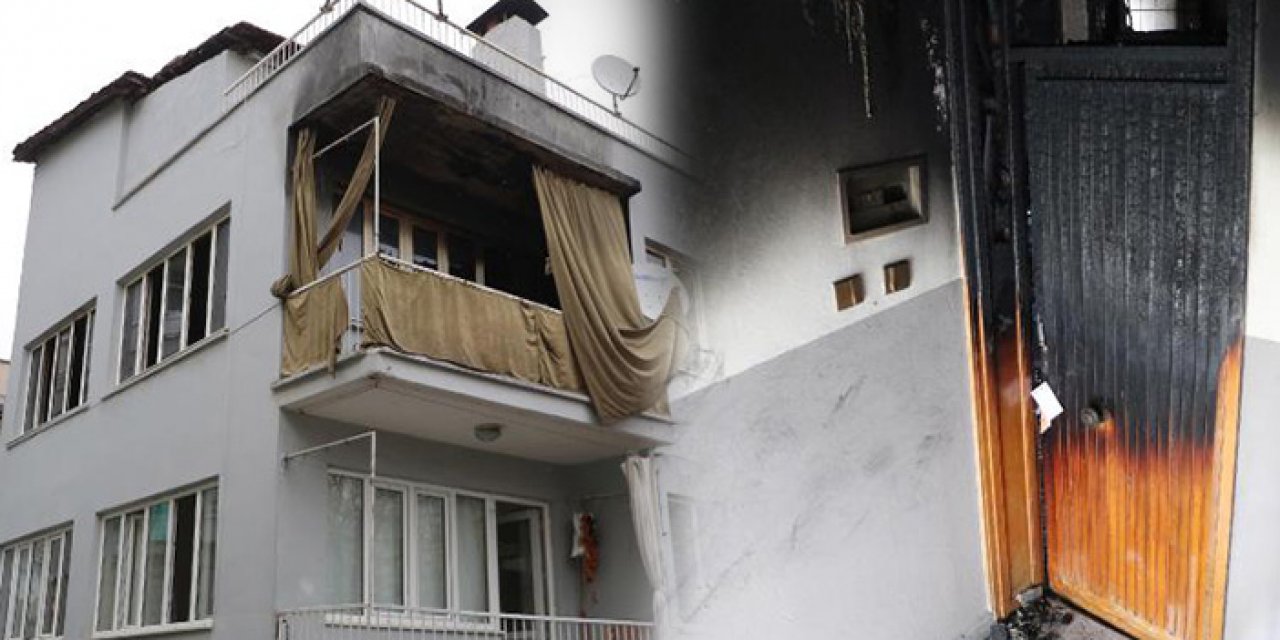 2 yaşındaki kızını öldürdükten sonra evi ateşe verdi