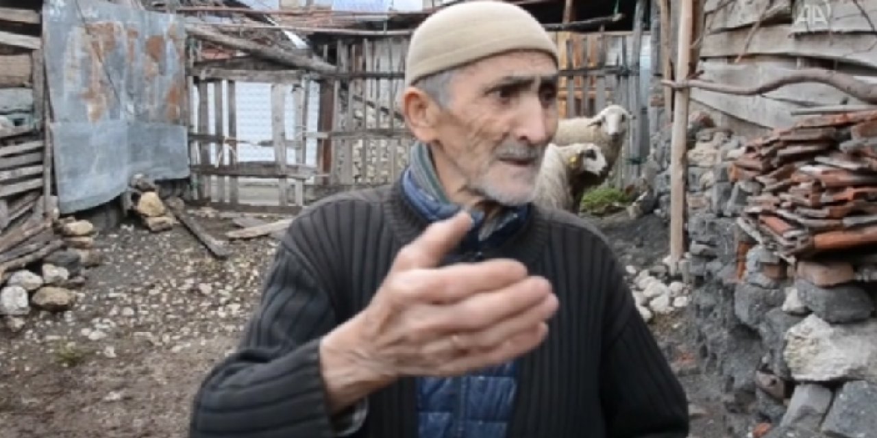 Çorumlu Naci Dede, koyunlarının parçalanışına şahit oldu, üzüntüden kahroldu