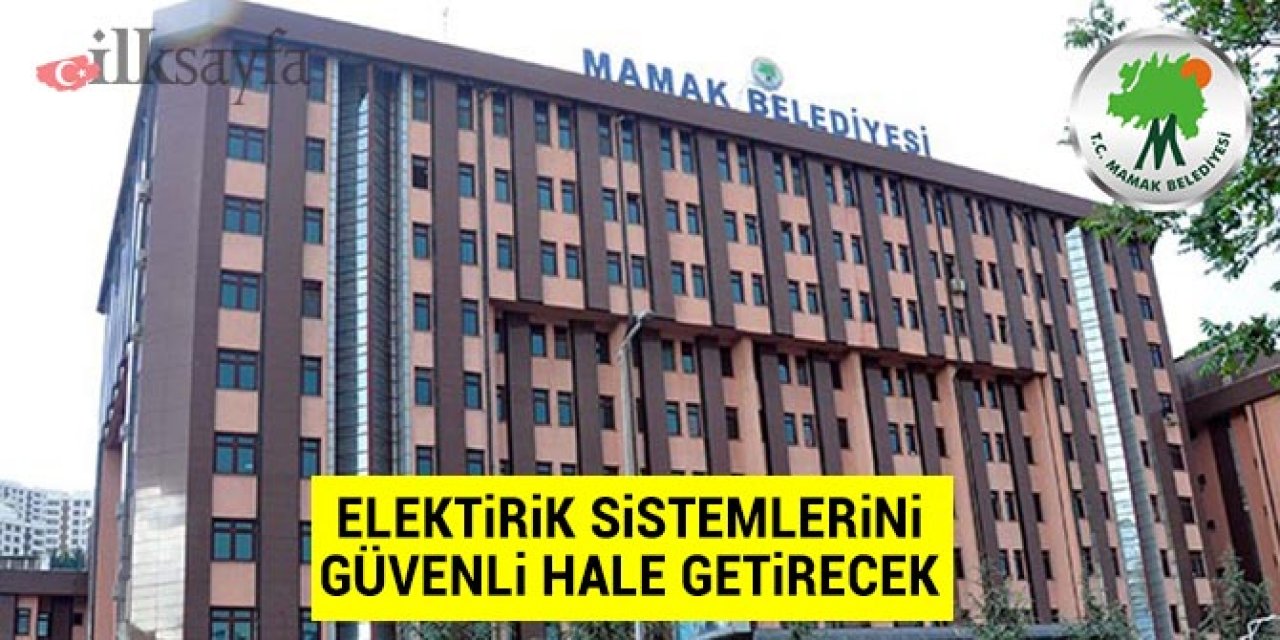 Mamak Belediyesi Elektrik sistemlerini güvenli hale getirecek
