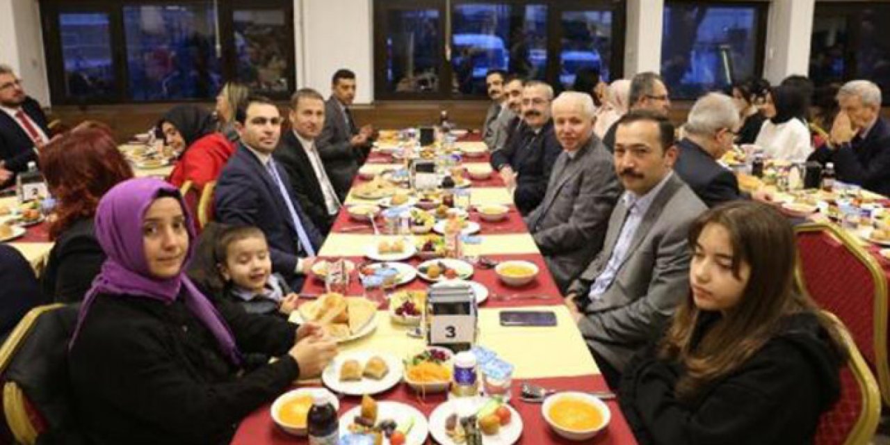 Ankara Cumhuriyet Başsavcılığı ve depremzede ailelerin iftar yemeği