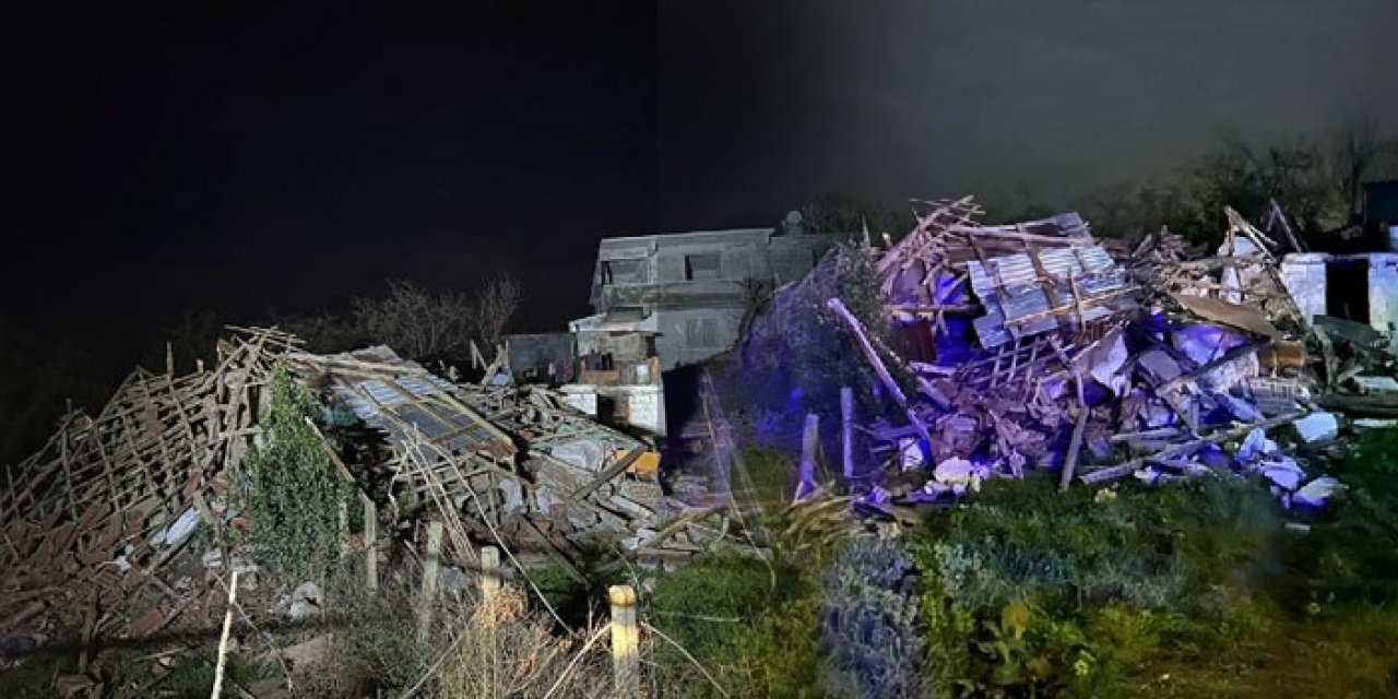 Enkaz altındaki yaşlı kadın kurtarıldı