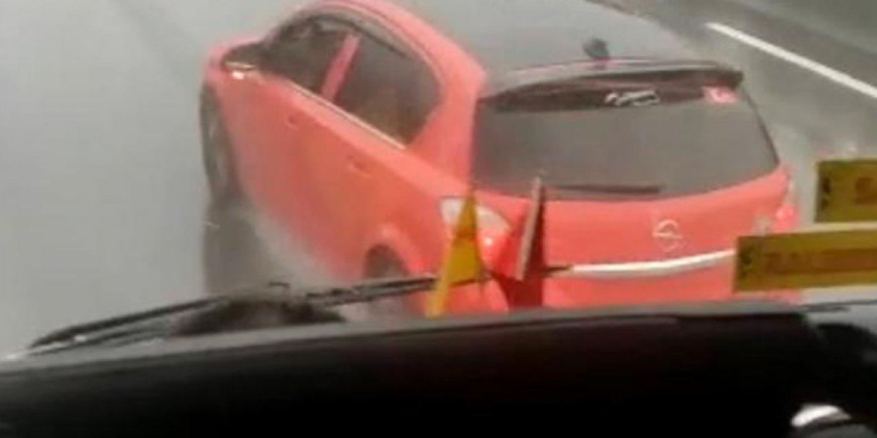 Yol vermedi: Kazaya neden oldu