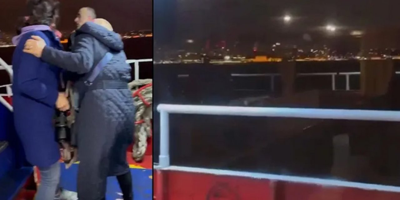 Vapur faciadan döndü