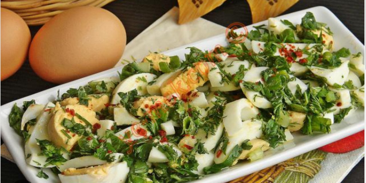 Yumurta Salatası tarifi nedir? Yumurta salatası için gerekli malzemeler nelerdir? İşte sahurun tok tutan tarifi..