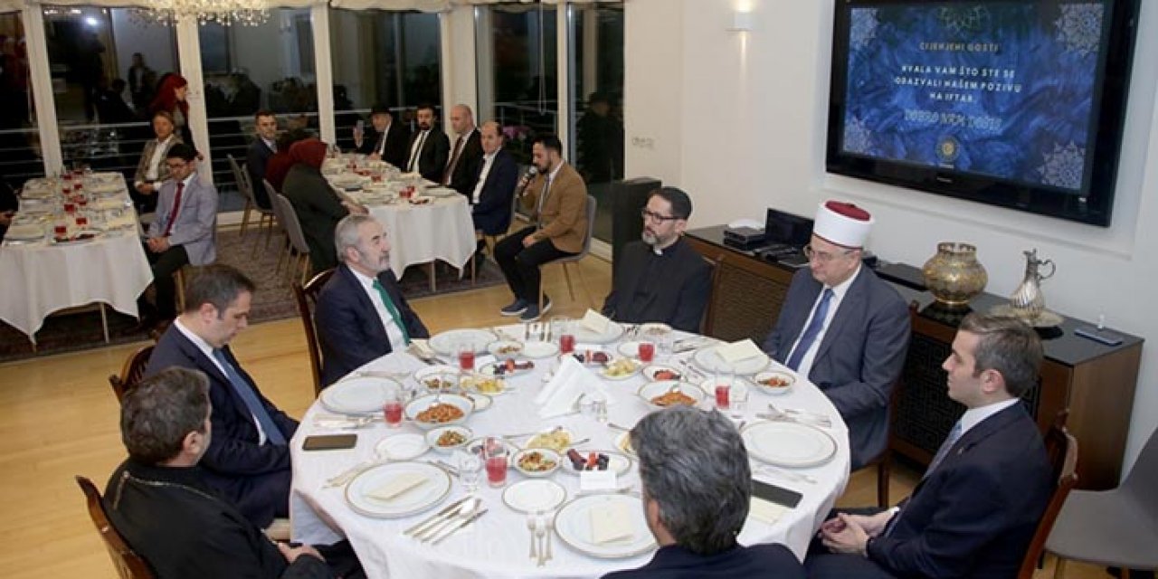 Zagreb Büyükelçisi Kıran’dan birleştirici İftar