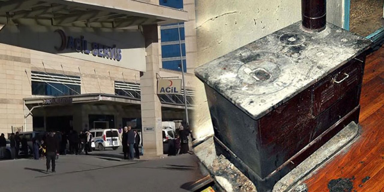 Siirt'te soba zehirlenmesi: 4 kişilik aile hastanelik oldu