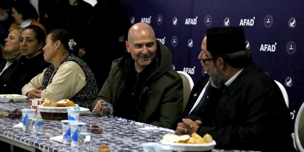 Soylu: Yanınızdan ayrılmayacağız