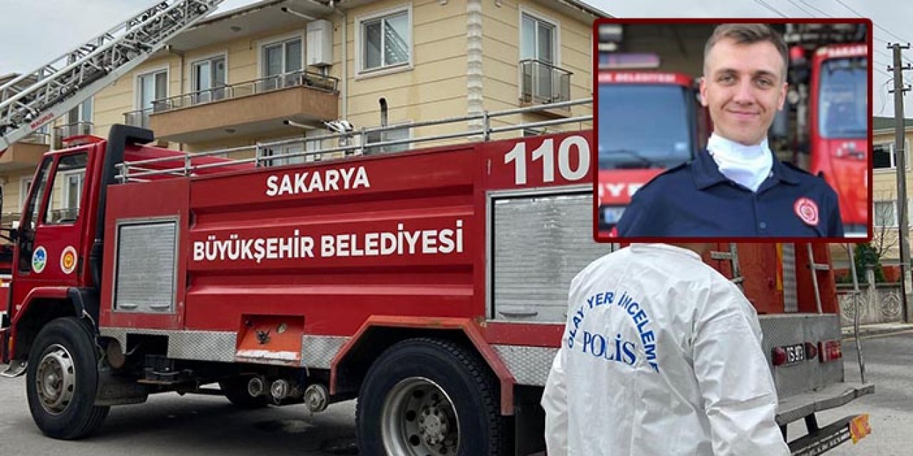 Sakarya'da yangına müdahale eden itfaiye eri yaşamını yitirdi