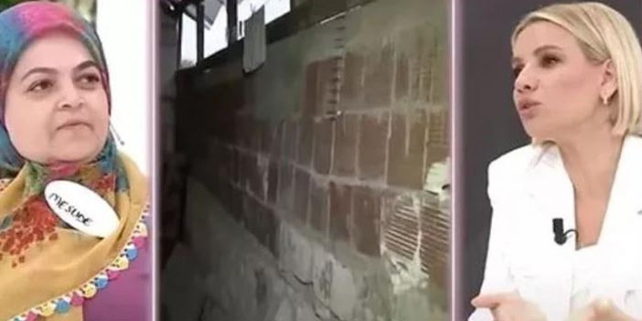 Esra Erol’da garip olay: Yoldan geçenler karısına bakmasın diye duvar ördü