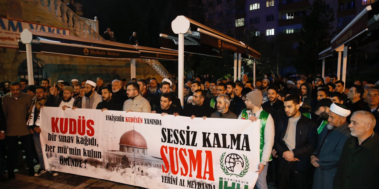 Eskişehir'den Mescid-i Aksa'ya destek