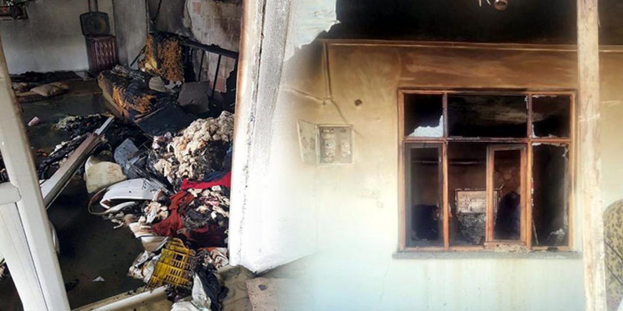 Antalya'da yangın faciası: 1 bebek öldü 1 bebek yaralandı