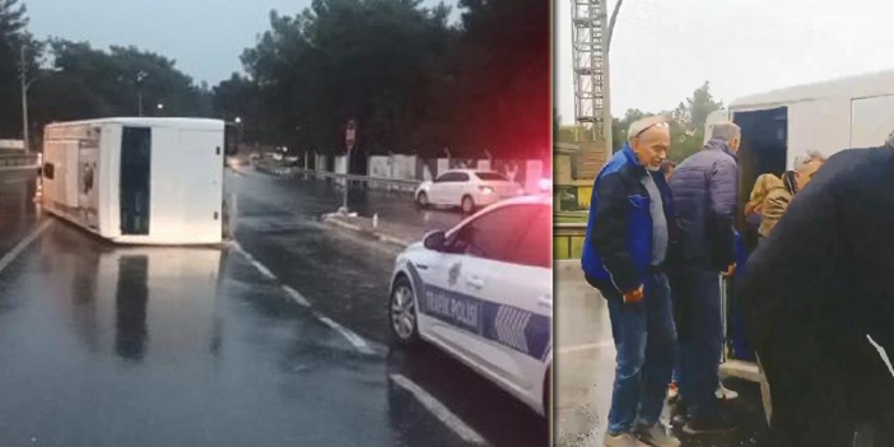 Dua kitabını ve ekmeğini aldı