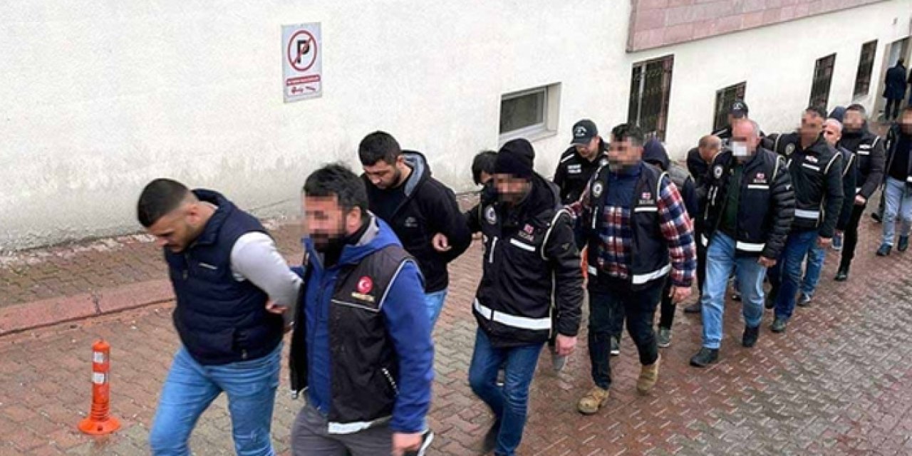 Kayseri’de 36 şüpheliye operasyon