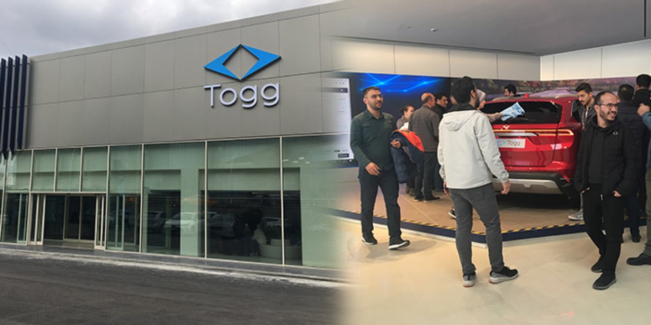 Ankara Söğütözü'nde TOGG heyecanı