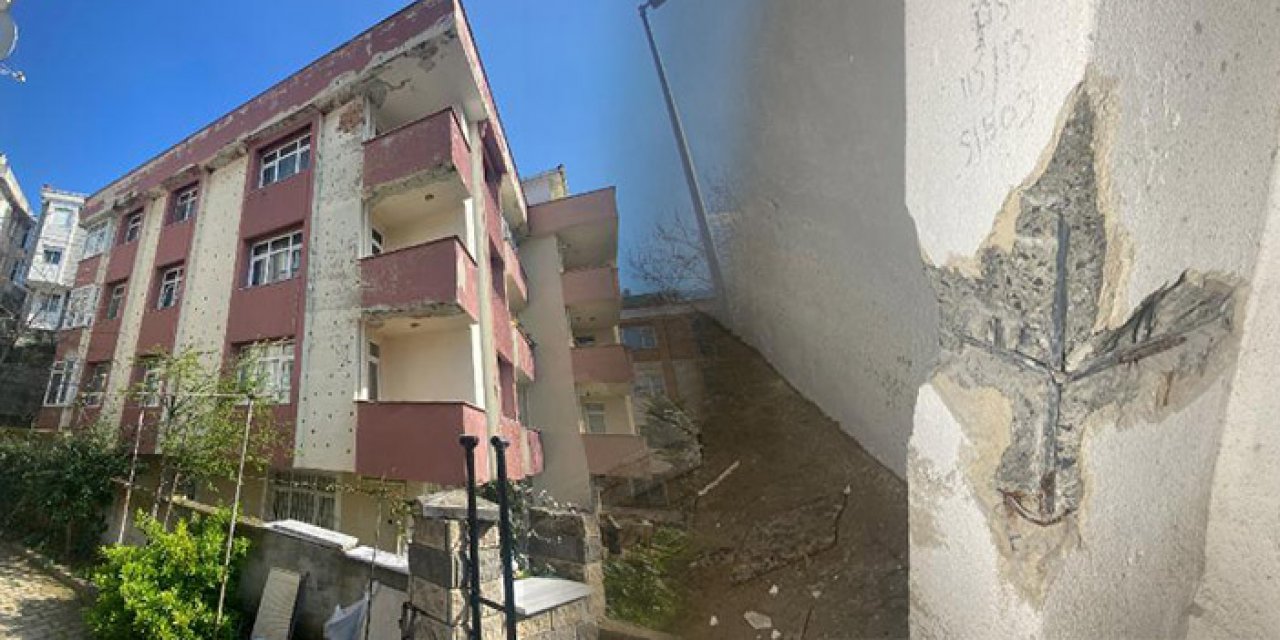 Kentsel dönüşüme sokmak için binaya zarar verdi